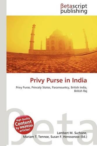Privy Purse in India