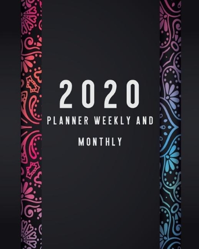 2020 Planner Weekly And Monthly