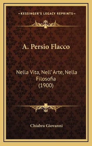 A. Persio Flacco