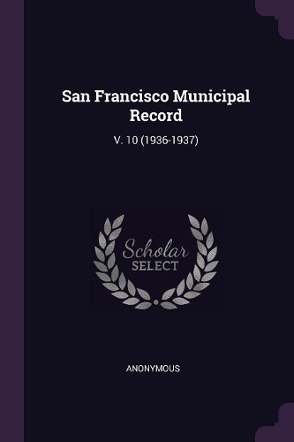 San Francisco Municipal Record