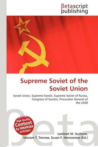 Supreme Soviet of the Soviet Union: (English)
