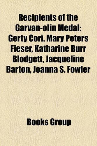 Recipients of the Garvan-Olin Medal