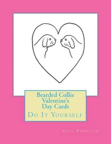 Bearded Collie Valentine's Day Cards