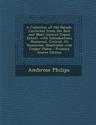 A Collection of Old Ballads