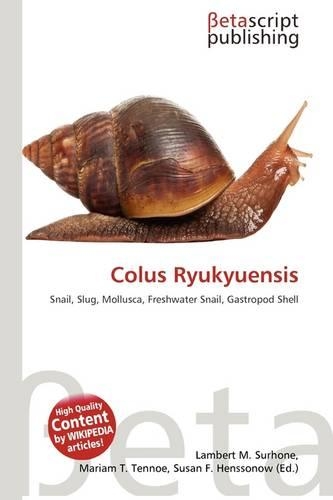 Colus Ryukyuensis: (English)