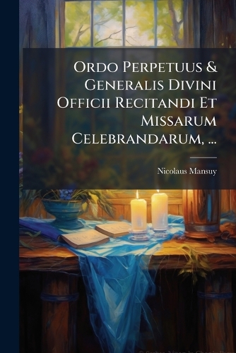 Ordo Perpetuus & Generalis Divini Officii Recitandi Et Missarum Celebrandarum, ...
