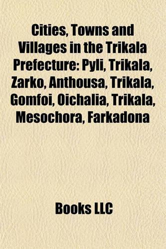 Cities, Towns and Villages in the Trikala Prefecture