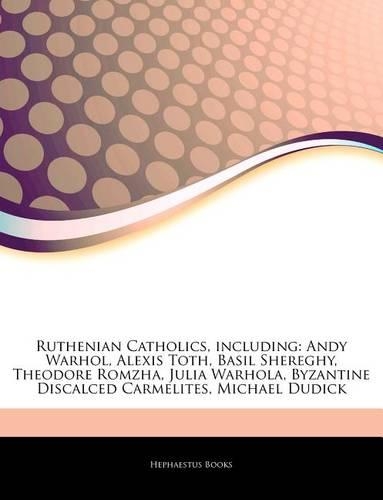 Articles on Ruthenian Catholics, Including