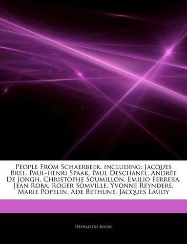 Articles on People from Schaerbeek, Including