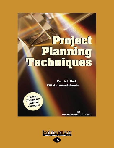 Project Planning Techniques Book (with CD)