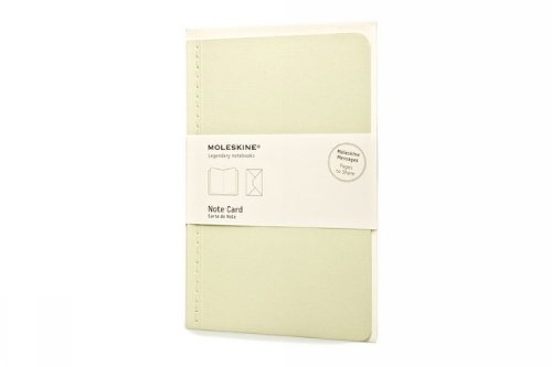 Moleskine Note Card With Envelope - Pocket Tea Green: (Moleskine Messages)
