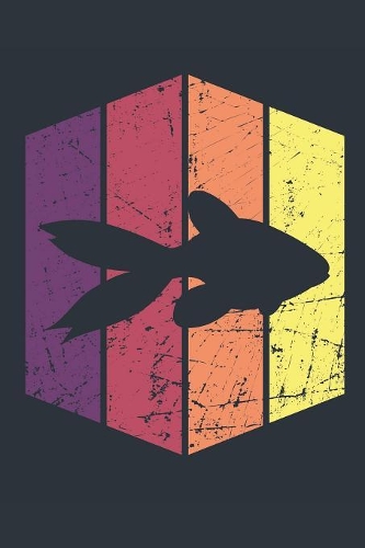 Vintage Goldfish Journal - Gift for Goldfish Lovers - Retro Goldfish Notebook - Goldfish Diary for Boys and Girls: Medium College-Ruled Journey Diary, 110 page, Lined, 6x9 (15.2 x 22.9 cm)