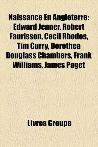 Naissance En Angleterre