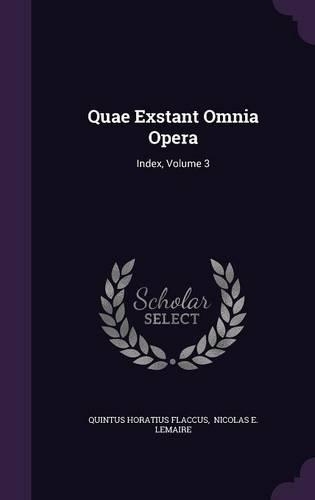 Quae Exstant Omnia Opera: Index, Volume 3