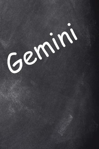 2019 Daily Planner Gemini Zodiac Horoscope Chalkboard 384 Pages