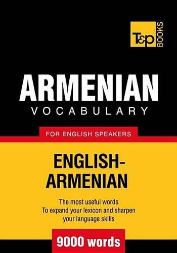 T&p English-Armenian Vocabulary 9000 Words