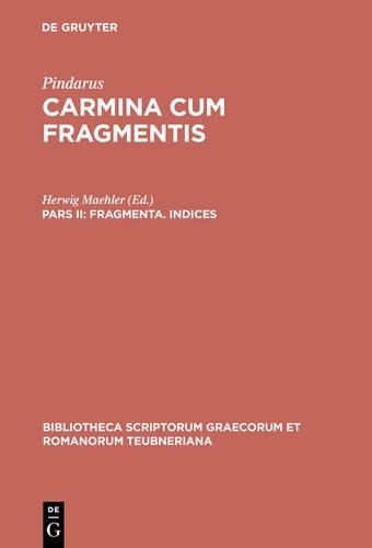 Carmina cum Fragmentis, Pars II