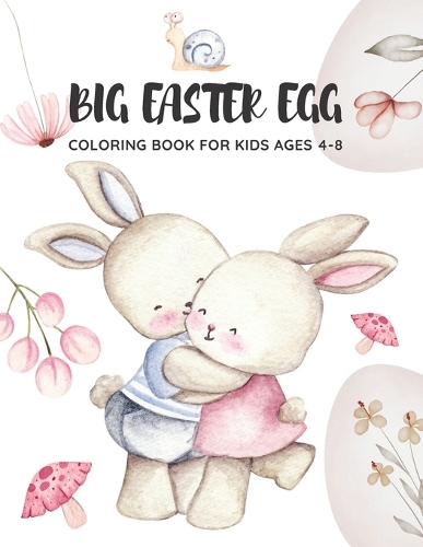 Big Easter Egg Coloring Book for Kids Ages 4-8