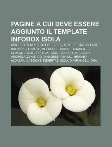 Pagine a Cui Deve Essere Aggiunto Il Template Infobox Isola