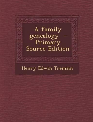 A Family Genealogy
