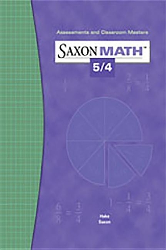 Saxon Math 5/4