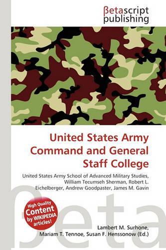 United States Army Command and General Staff College