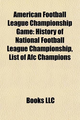 American Football League Championship Game