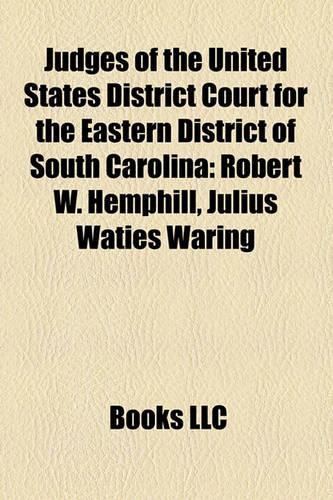 Judges of the United States District Court for the Eastern District of South Carolina