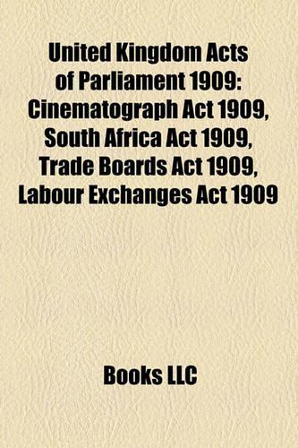 United Kingdom Acts of Parliament 1909
