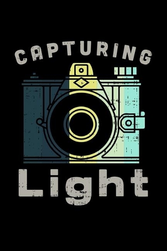 Capturing Light: FOTOGRAFEN UND KAMMERMANN NOTIZBUCH 6x9 (A5) 120 Seiten kariert! für Filmer & Kameramänner Fotografie, Theater, Liebhaber im Vintage Retro Style A5 