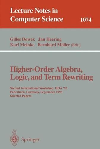 Higher-Order Algebra, Logic, and Term Rewriting