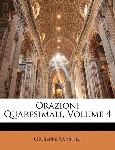 Orazioni Quaresimali, Volume 4: (Russian)