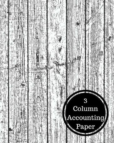 3 Column Accounting Paper