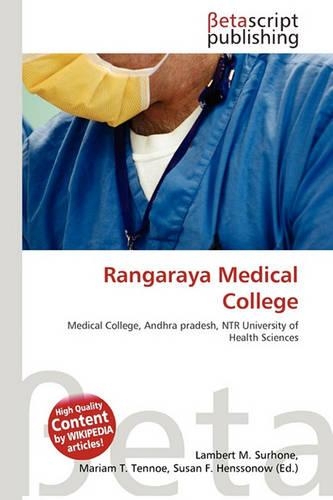 Rangaraya Medical College: (English)