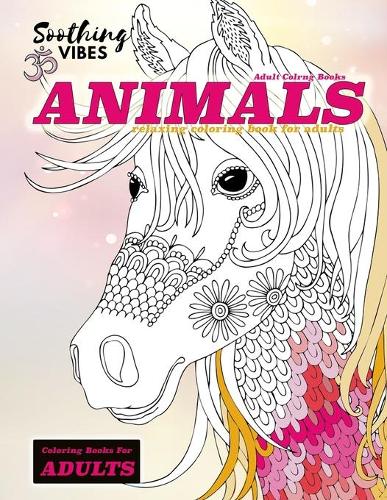 Adult coloring books animals