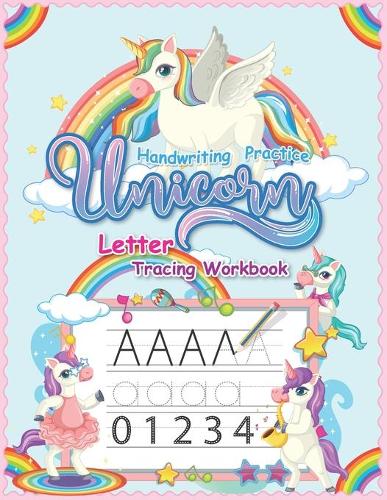 Handwriting Practice Unicorn Letter Tracing Workbook
