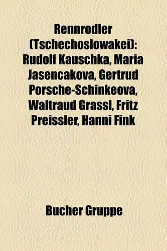 Rennrodler (Tschechoslowakei): Rudolf Kauschka, Maria Jasen Akova, Gertrud Porsche-Schinkeova, Waltraud Grassl, Fritz Preissler, Hanni Fink(German)