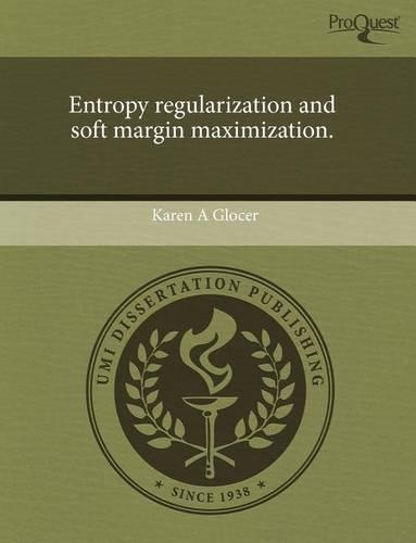 Entropy Regularization and Soft Margin Maximization