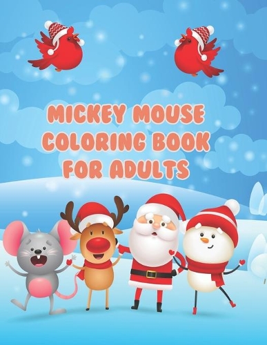 Mickey Mouse Coloring Book For Adults
