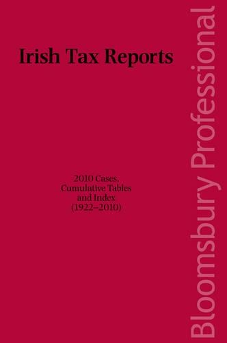 Irish Tax Reports 2010