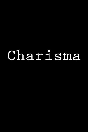 Charisma: Notebook, 150 lined pages, glossy softcover, 6 x 9