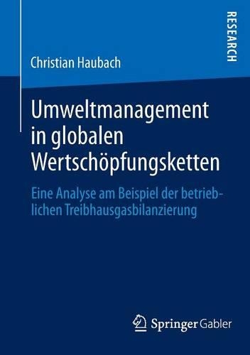 Umweltmanagement in globalen Wertschöpfungsketten