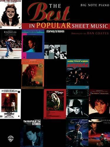 The Best in Popular Sheet Music Best