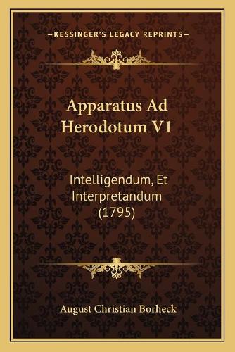 Apparatus Ad Herodotum V1