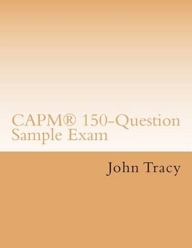 Capm(r) 150-Question Sample Exam