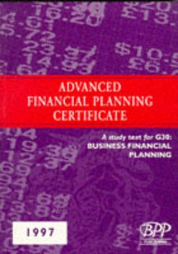 Advanced Financial Planning Certificate