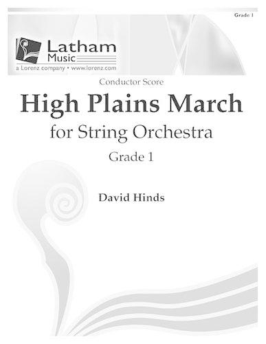 High Plains March for String Orchestra - Score