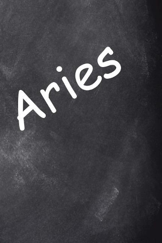2019 Daily Planner Aries Zodiac Horoscope Chalkboard 384 Pages