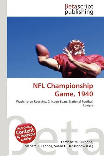 NFL Championship Game, 1940