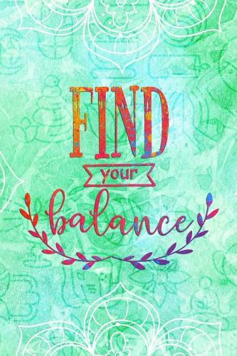 Find Your Balance: Blank Lined Notebook Journal Diary Composition Notepad 120 Pages 6x9 Paperback ( Yoga )